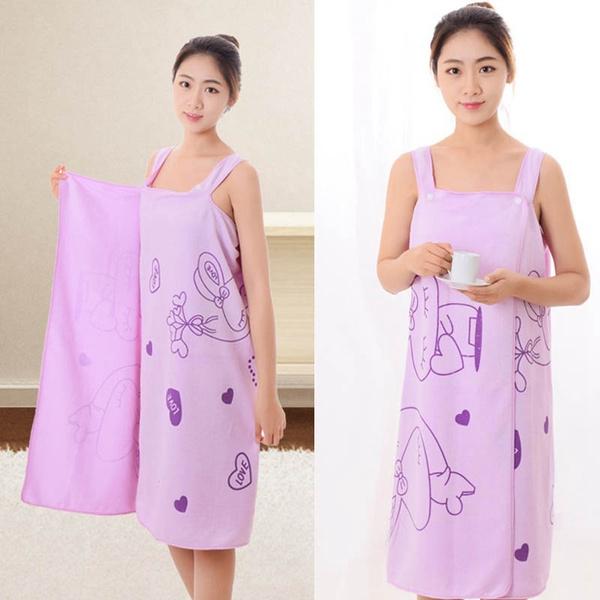 1453A Soft Cotton Bathrobe for Girls & Women || Bath Robe Towel for Women ||Quick Dry Dress Towel for Ladies. DeoDap 1453A Soft Cotton Bathrobe for Girls & Women || Bath Robe Towel for Women ||Quick Dry Dress Towel for Ladies. DeoDap